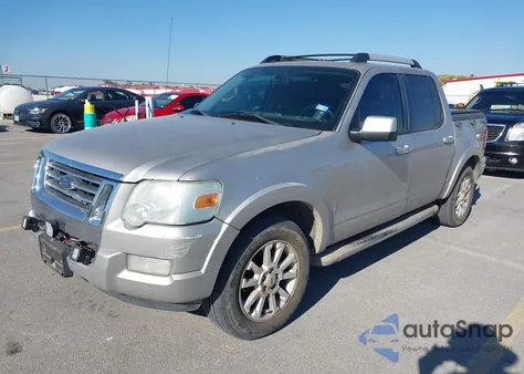 2007 Ford Explorer Sport Trac Limited from USA, damaged, VIN 1FMEU33K47UA08593
